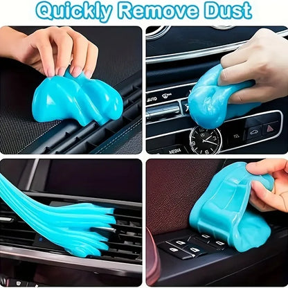 Gel de nettoyage de voiture, 70g, boue magique, évent Automobile, clavier d'ordinateur, dissolvant de poussière, outil de nettoyage intérieur de lavage de voiture