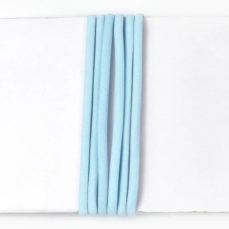 30/50M 3/5mm Nylon élastiques corde bandes de caoutchouc masque cordon huile noyau bande élastique vêtements décor bandes extensibles bricolage accessoires de couture