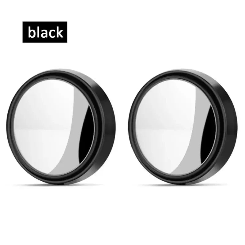 Rétroviseur circulaire d'angle mort de voiture, rétroviseur latéral adhésif, angle de vision accru de 360 degrés, accessoires de voiture