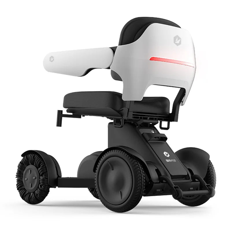 Fauteuil roulant électrique Intelligent avec télécommande haut de gamme, Scooter électrique pliable automatique à quatre roues pour personnes âgées