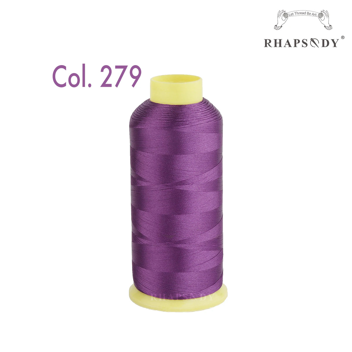 Bal apsody-Fil à broder en polyester, 5000m, 40WT, 120 tches, 200, pour machine à broder Brother Singer Janome Babylock, couture à domicile