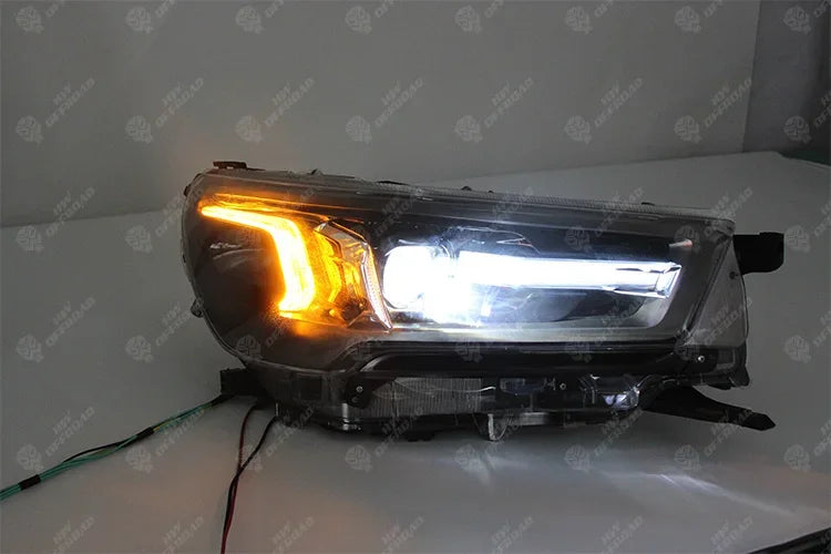 Lentille de projecteur de phare LED complète pourHilux Revo Rocco 2021 2022 2023 2024, accessoires extérieurs automobiles