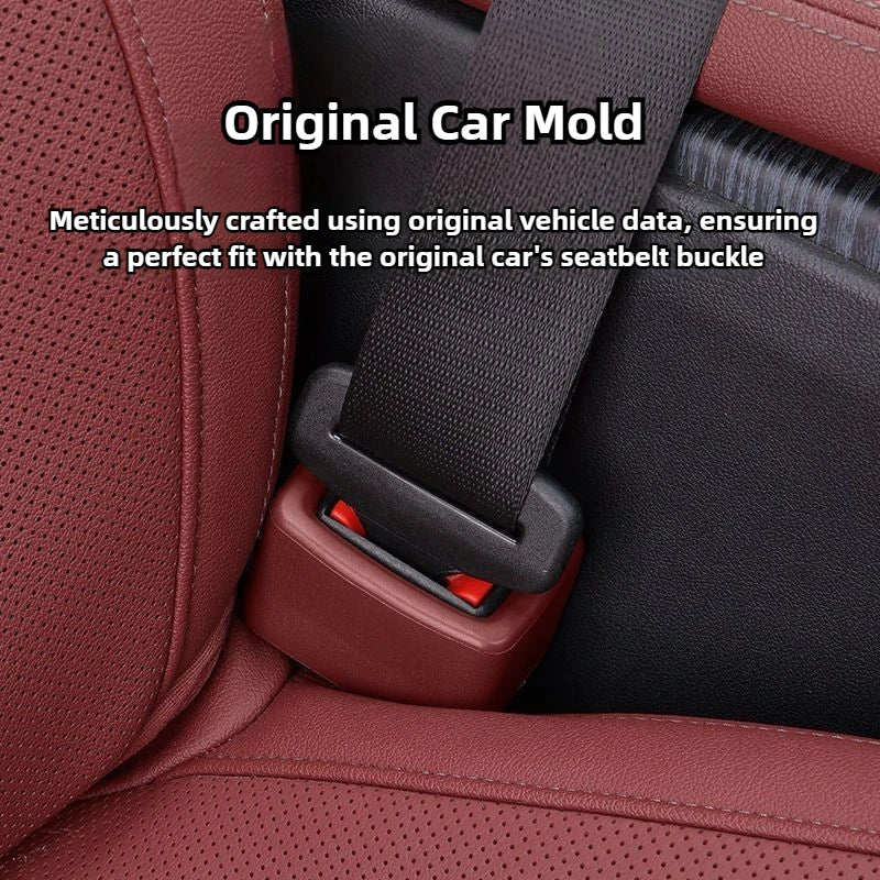 Couvercle de boucle de ceinture de sécurité de voiture, anti-rayures, protecteur de bouton de ceinture de sécurité, support de ceinture de sécurité, accessoires d'intérieur automobile