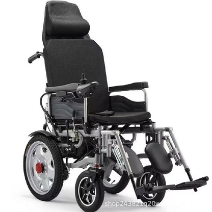 Fauteuil roulant électrique automatique intelligent 24V, spécial pour personnes âgées, scooter pliable