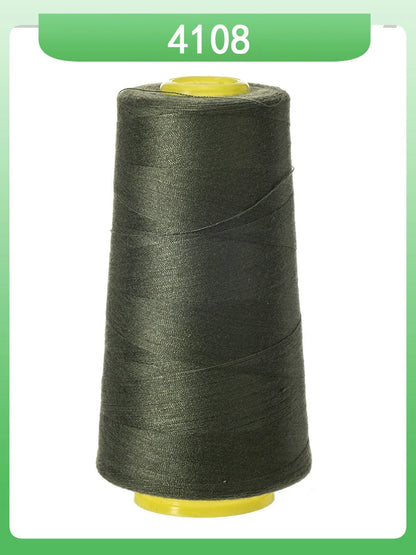 Fil à coudre ultra-fin 602-fil en polyester semblable à la soie à grande vitesse 60s/2 5000m, pour machine à broder et travaux d'aiguille délicats