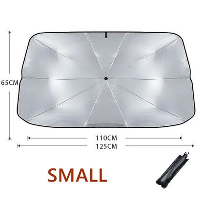 Pare-soleil de voiture, protection solaire rétractable, isolation thermique, pare-brise avant