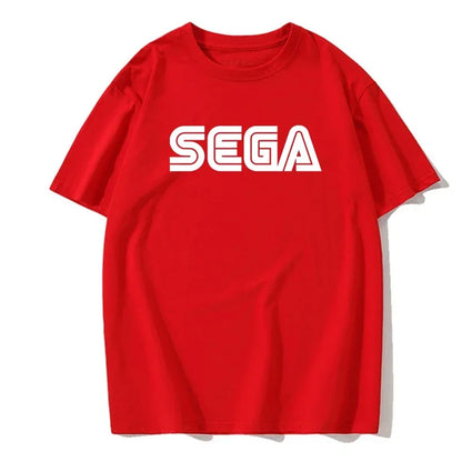 Nouveauté Sega Logo hommes t-shirts été décontracté à manches courtes mode Streetwear Harajuku t-shirt Style coréen Fans de jeu hommes t-shirts