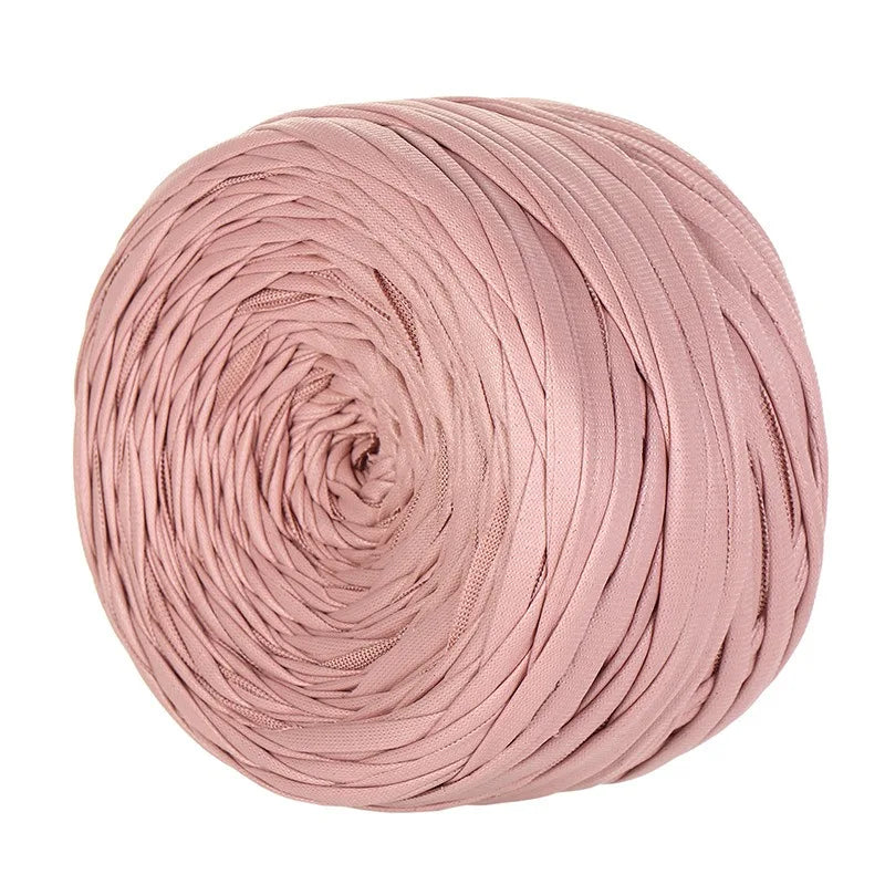 Fil en cuir synthétique mat Nappa 200g/rouleau, fil à tricoter et à crocheter pour sacs faits main et artisanat