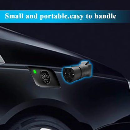 Prise de décharge de câble V2L, chargeur EV GBT, charge 16A avec adaptateur ue, centrale électrique extérieure pour voiture électrique