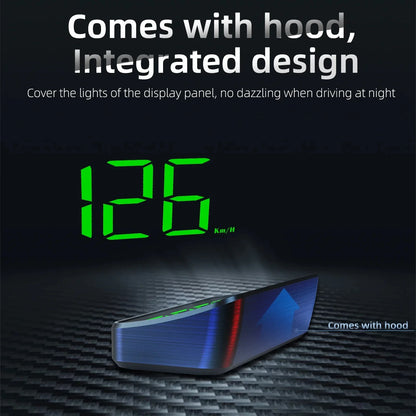 Compteur de vitesse de voiture HUD GPS affichage tête haute compteur de vitesse numérique projecteur de pare-brise pour véhicules camion accessoires électroniques automobiles