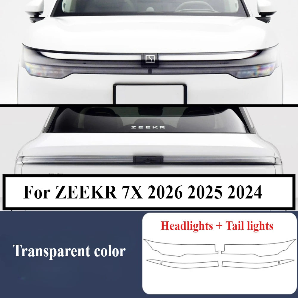 Film de Protection PPF pour ZEEKR 7X 2026 2025 2024, transparent, TPU LCD, panneau de Navigation GPS, Console centrale, accessoires de voiture