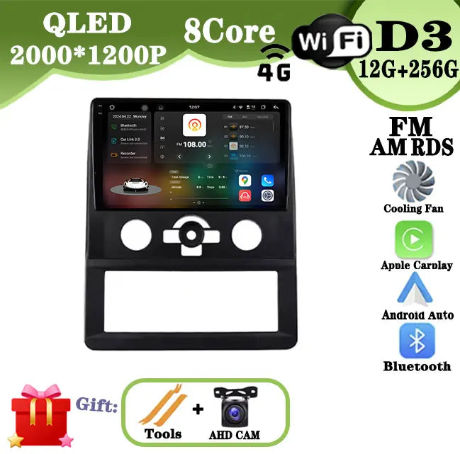 DSP راديو سيارة Carplay لـ Foton Royal Salon K1 G7 G9 GPS ملاحة Android Auto ستريو مشغل وسائط متعددة 4G Wifi BT