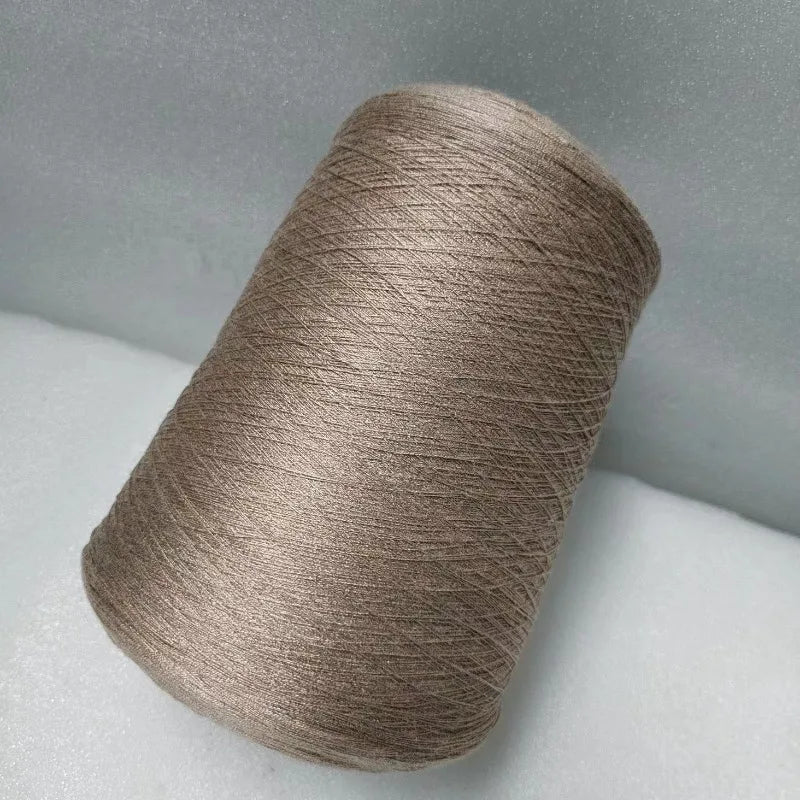Fil de coton mercerisé 100% fin, 500g, pour tricoter à la main, vêtements au Crochet, sac à chaussettes, bricolage, fil pour bébé de haute qualité, doux pour la peau