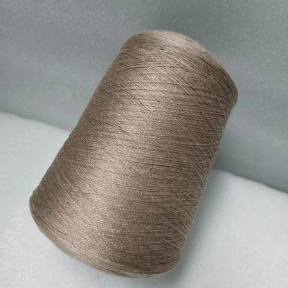 Fil de coton mercerisé 100% fin, 500g, pour tricoter à la main, vêtements au Crochet, sac à chaussettes, bricolage, fil pour bébé de haute qualité, doux pour la peau