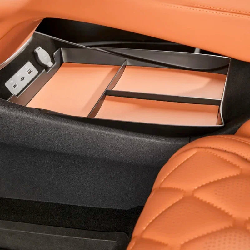 Boîte de rangement de commande centrale, cloison de rangement, accessoires d'intérieur de voiture, pour BYD Sealion 7 Sea Lion 07 EV 2024 2025