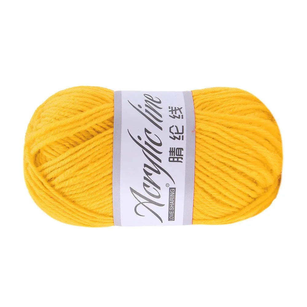 Écharpe en Laine Épaisse Robuste, Fil de Tricot Épais, Chaud, Ménage, Enfants, Chapeau, Optique Douce, Crochet, 50g