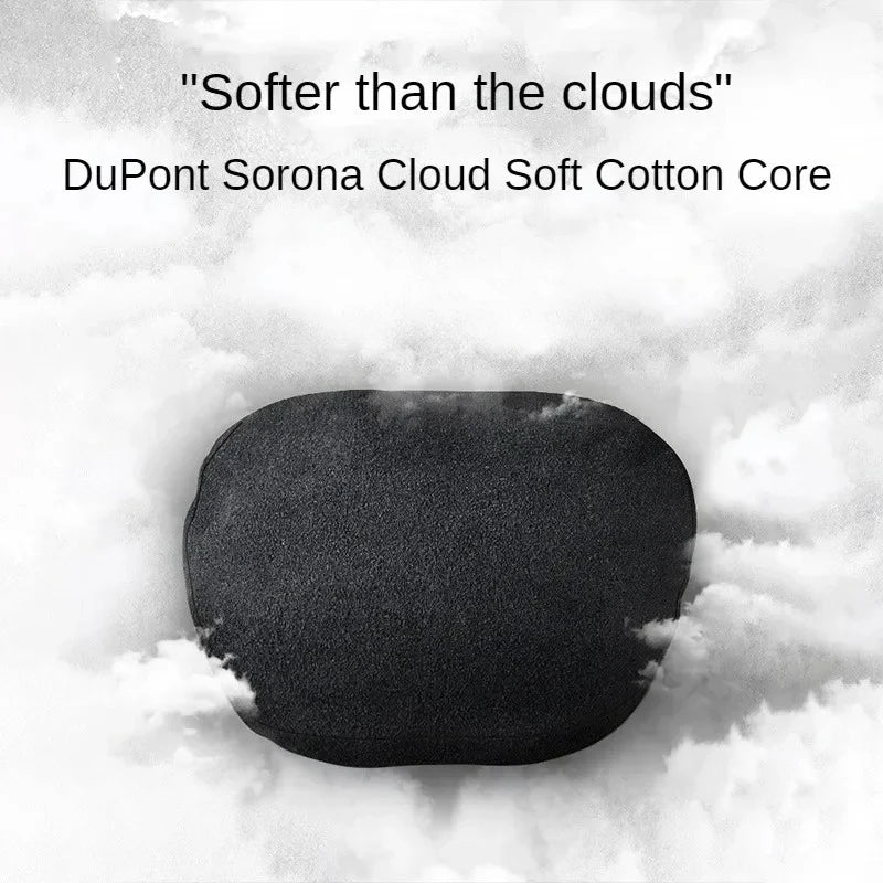 Appui-tête de voiture en coton à mémoire de forme, 2 pièces, Support de cou, accessoires de voiture, classe de siège, doux, universel, réglable, oreiller de voiture, coussin de repos du cou