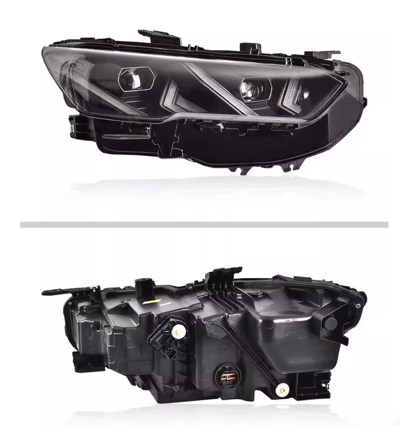مصباح أمامي LED للسيارة لسيارة BYD Song Pro 19-24 RGB ملون ضوء نهاري DRL مصباح أمامي كشافات ضوء منخفض إشارة انعطاف