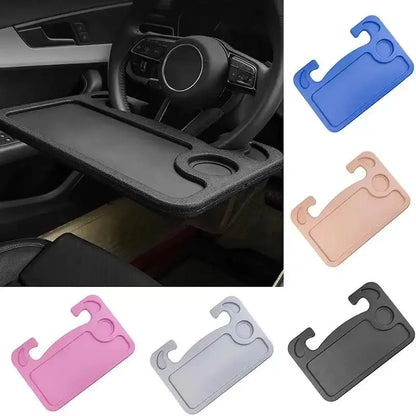 Support de bureau Portable pour voiture, ordinateur Portable, manger du travail, volant de voiture, support de Table à manger, boisson, plateau de nourriture et de café