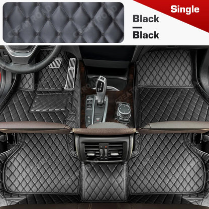 Tapis de sol de voiture Double couche, couverture de tapis automobile personnalisée, accessoires d'intérieur pour Xpeng G6/G9 2022 2023 2024 2025