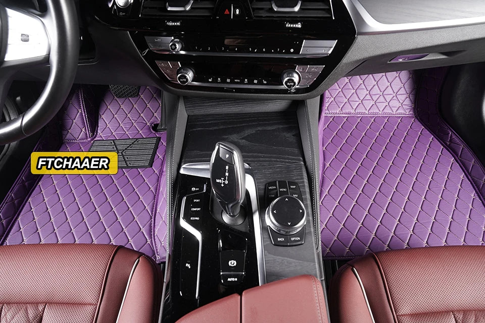 Tapis de sol de voiture personnalisés pour Dodge Challenger Journey Avenger caravane Auto tapis pied Coche accessoire