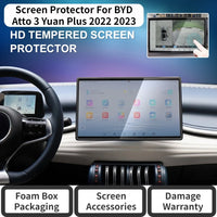 Protecteur d'écran tactile pour BYD Atto 3 Yuan Plus Seal Dolphin 2022 2023 2024, verre trempé 12.8 15.6 pouces, Protection de Navigation