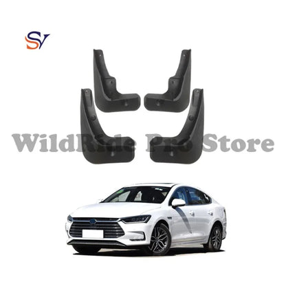 Garde-boue avant et arrière pour voiture hybride BYD Qin PRO DM 2018, Installation facile, Protection de garde-boue en caoutchouc souple PP