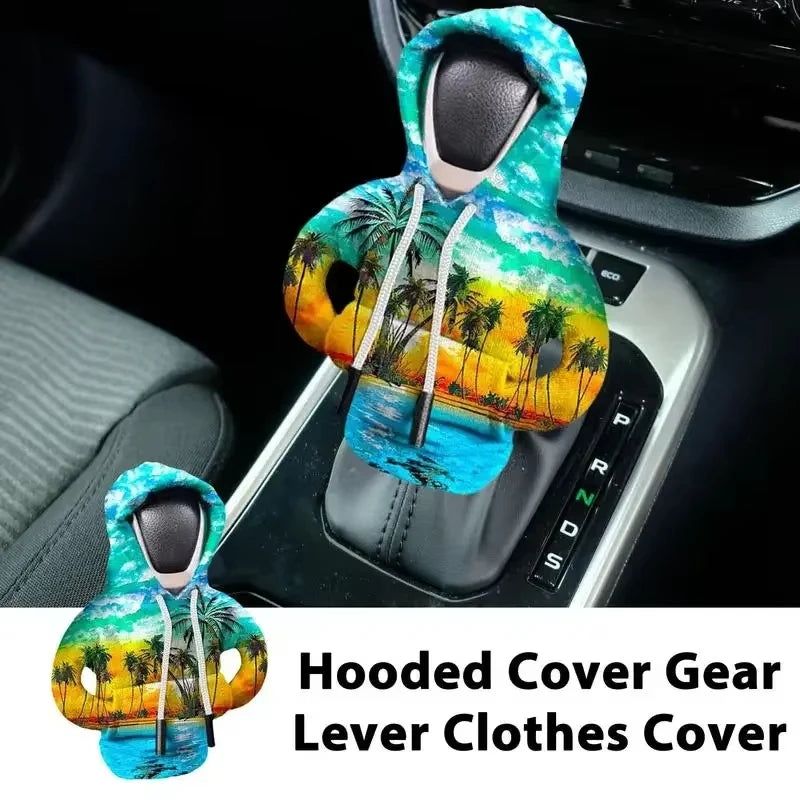 Voiture manuelle automatique universel levier de changement de vitesse décor d’intérieur changement de vitesse housse Hoodie housse de changement de vitesse poignée décoration