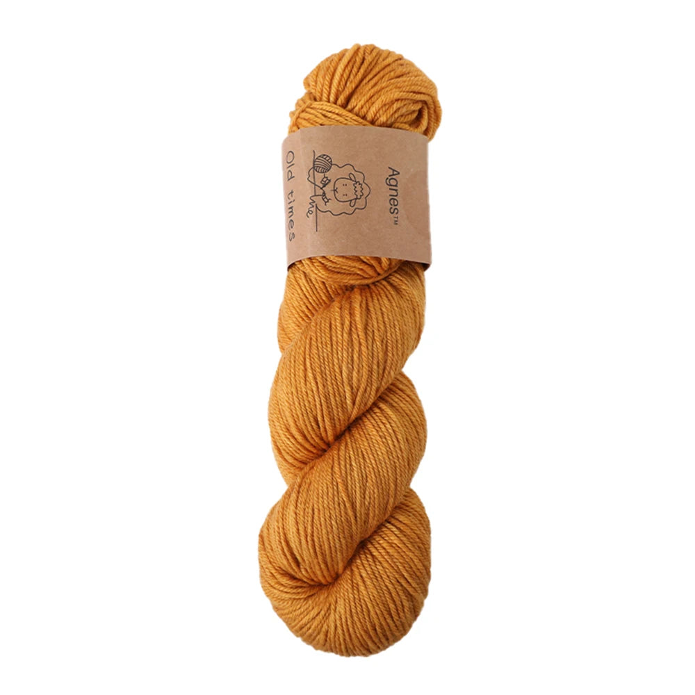 Fil de laine mérinos, tricot au Crochet, doux, teint à la main, chapeau DK tissé, fil arc-en-ciel pour bébé, 100g/écheveau