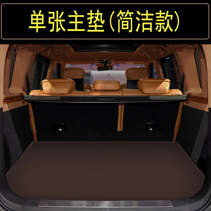 Polymère de coffre en cuir pour BYD YangWang U8 2023 TPE XPE