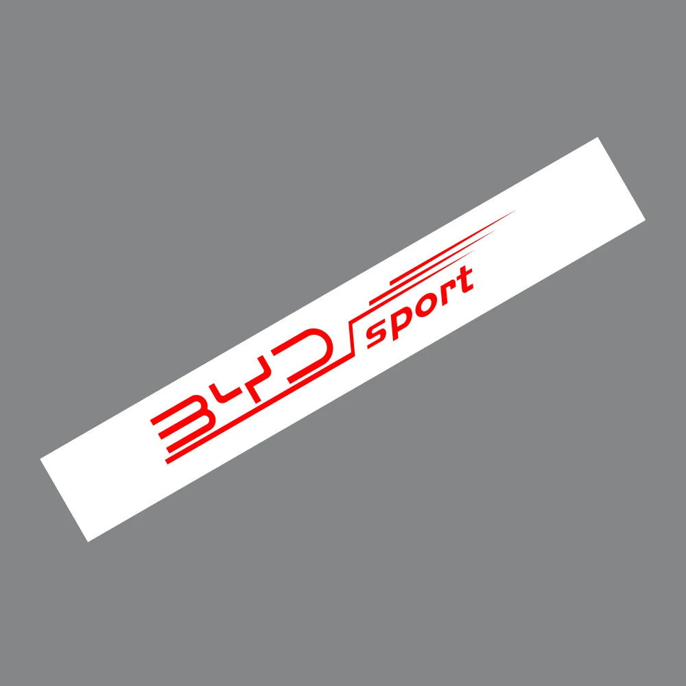 Autocollant en vinyle pour pare-brise de voiture, décalcomanie de décoration, accessoires de réglage automatique pour BYD F3 E6 Yuan Plus Atto F0 G3 I3 Ea1 Song Max Tang Dmi