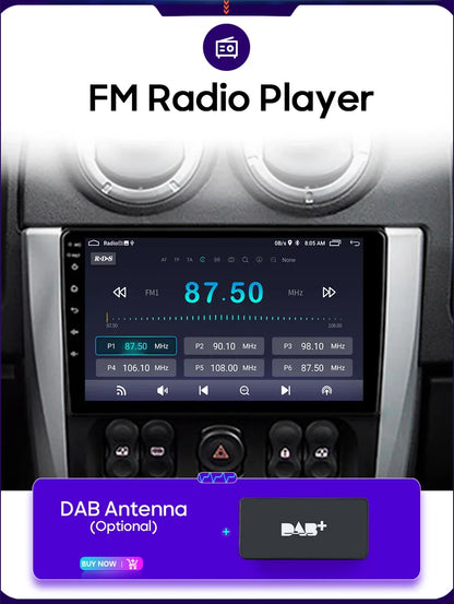 Autoradio Carplay pour Peugeot Partner 1 2002-2008 Partner origine 1 2008-2011 GPS Android Auto lecteur multimédia stéréo No 2din