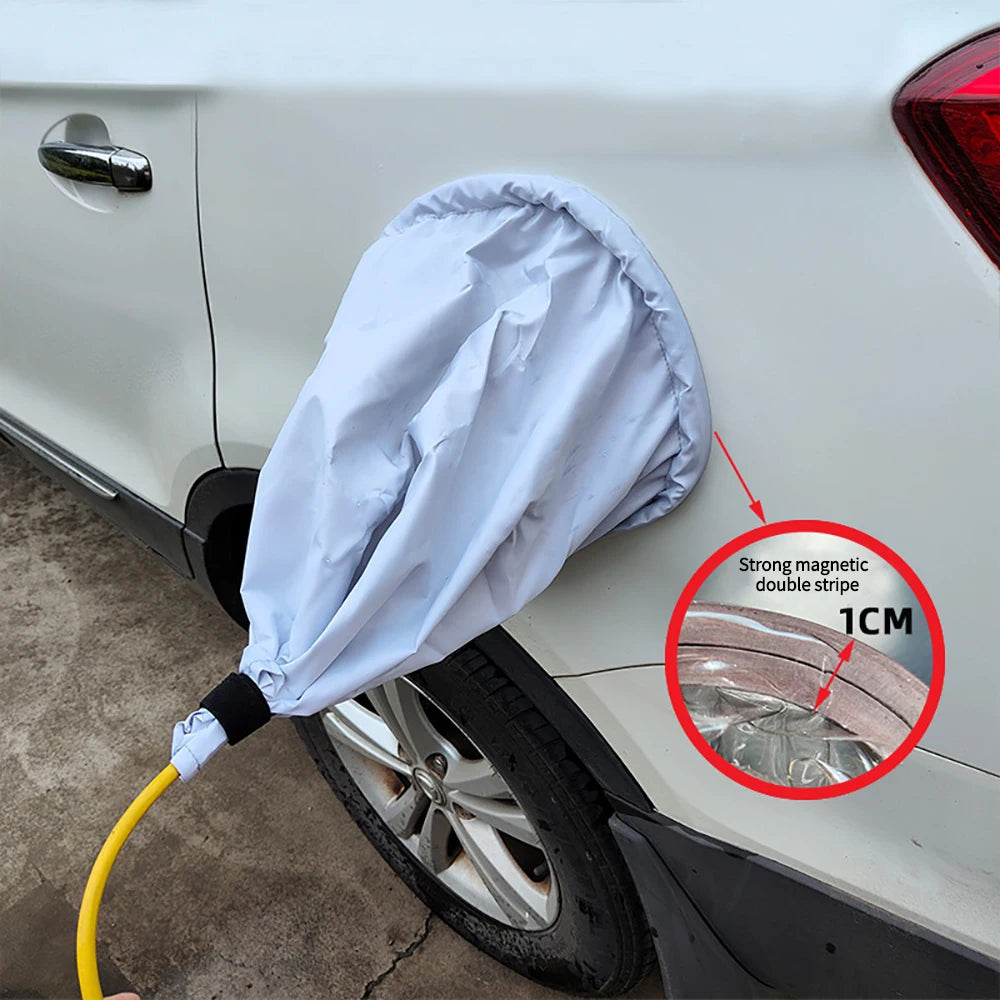 Housse de chargement de véhicule électrique, étanche, pour voiture EV, à adhérence magnétique électrique, accessoires pour véhicules d'extérieur