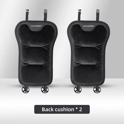 Housse de siège de voiture en flanelle pour Ranger T9 T7 T1 Raptor, coussin de siège avant/arrière de voiture en peluche chaud d'hiver, accessoires d'intérieur automobile