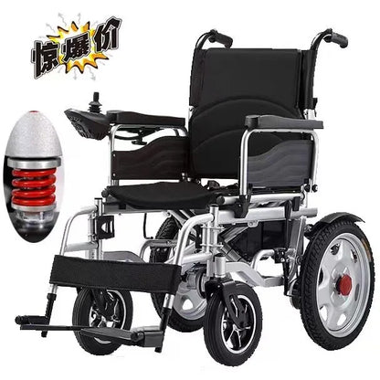 Fauteuil roulant électrique automatique intelligent 24V, spécial pour personnes âgées, scooter pliable