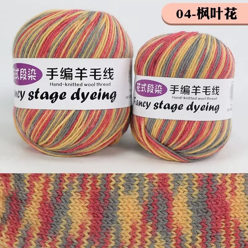 Fil de laine mélangé au Crochet de qualité supérieure, pour pull, écharpe, fil épais, 4 plis, 3 pièces x 100g = 300 grammes