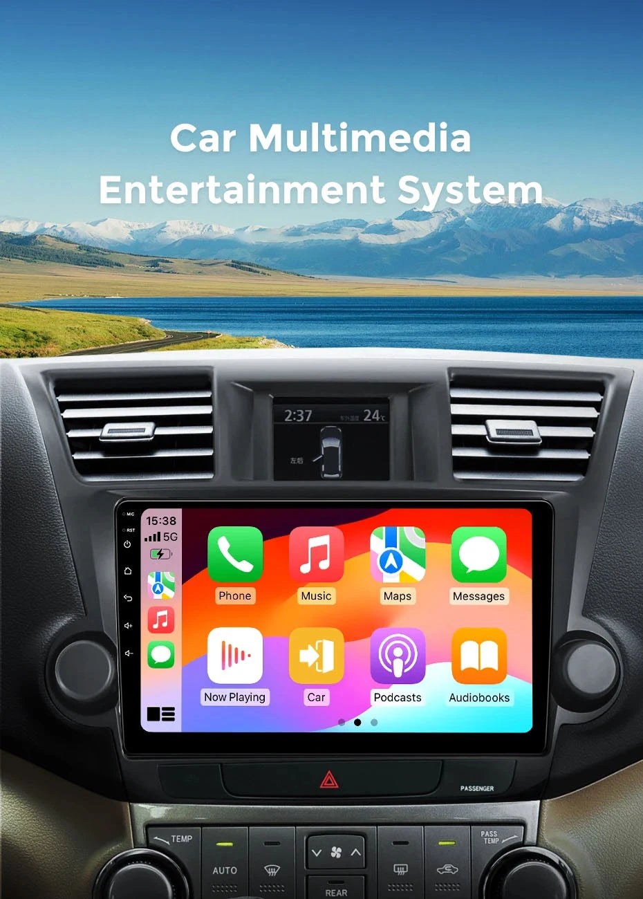 Autoradio Android 15 pour Peugeot 307 CC 307CC 307SW 2002 - 2013 sans fil Carplay Android Auto stéréo lecteur multimédia 4G 2 Din