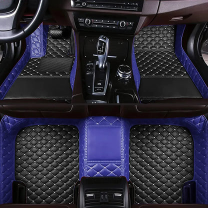 Tapis de sol de voiture personnalisés adaptés à la BMW X5 5 sièges véhicule électrique 2017-2019 tapis de pied en cuir automatique tapis