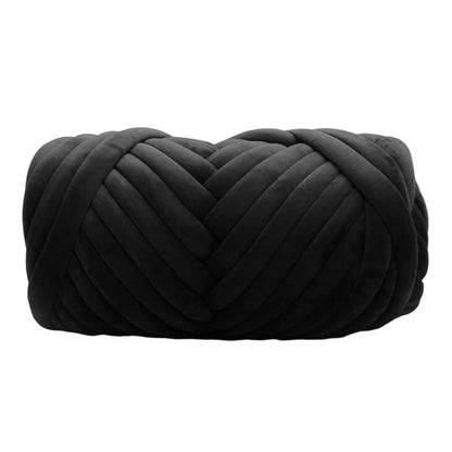 Tube de fil épais fil géant crochet 250G fil tubulaire Jumbo tricot fil doux et volumineux pour la fabrication de tapis chapeaux écharpe lit pour animaux de compagnie
