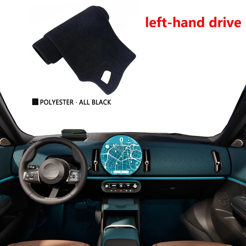 Couverture de tableau de bord pour Mini Countryman U25, accessoires 2024 2025 2026, tapis de Protection, Cape d'ombre, autocollant Anti-soleil pour voiture