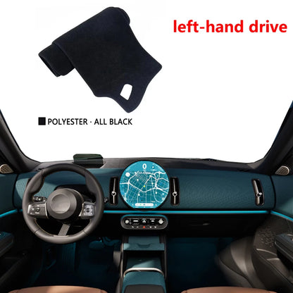 Couverture de tableau de bord pour Mini Countryman U25, accessoires 2024 2025 2026, tapis de Protection, Cape d'ombre, autocollant Anti-soleil pour voiture