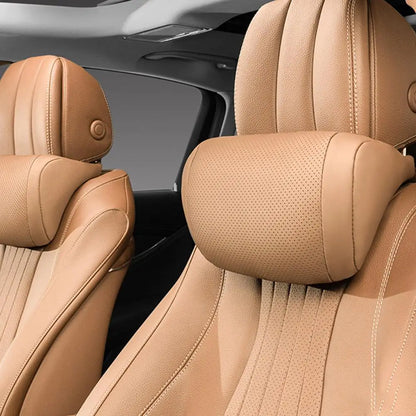Coussin de tête universel pour siège de voiture, appui-tête ergonomique 3D pour voyage, soutien du cou doux et moelleux, protection du cou
