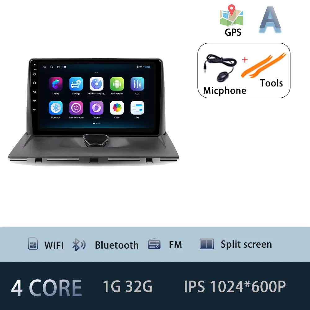 Autoradio Carplay pour Peugeot Expert 2 G9 pour citroën Jumpy pour Fiat Scudo pour Toyota Proace 2007-2017 Navigation GPS No 2din 4G
