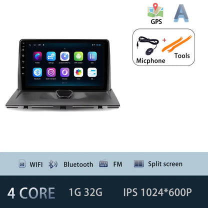 Autoradio Carplay pour Peugeot Expert 2 G9 pour citroën Jumpy pour Fiat Scudo pour Toyota Proace 2007-2017 Navigation GPS No 2din 4G