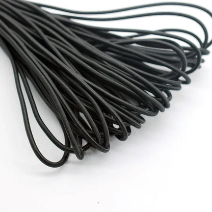 Corde élastique solide de 2/2, 5/3/4/5/6mm, cordon de choc élastique, pour la fabrication de bijoux, vêtements, couture, artisanat fait à la main