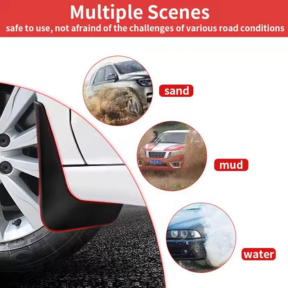 Garde-boue de pneu Automobiles, 4 pièces, étanche, empêche les éclaboussures de boue, accessoires de garniture de garde-boue de voiture pour Haval H6 2024 – 2025