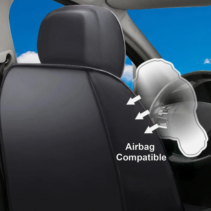 Housses de siège de voiture universelles en cuir pour Honda Civic/Accord/CR-V housse de siège de voiture en cuir PU 2/5 sièges avant et arrière berline SUV intérieur