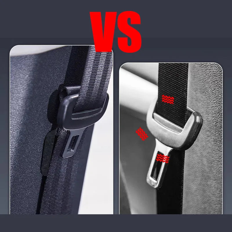 Support magnétique de ceinture de sécurité de voiture, 2 pièces, Clip de fixation, bouchon limiteur de ceinture de sécurité en cuir Pu pour Clip de ceinture de sécurité, empêche les chutes