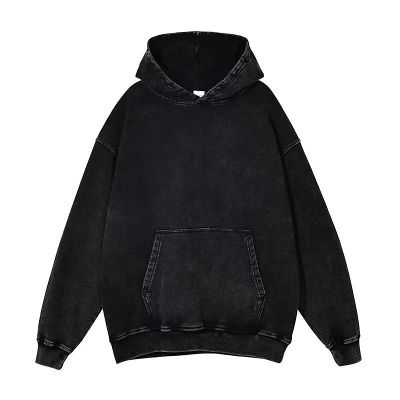 Sweat à capuche rétro vintage pour hommes, pull à capuche, impression à chaud, bricolage, 100% coton, personnalisé, votre logo, DTG, streetwear, hip-hop