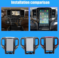 Autoradio Android 12, 8 + 128 go, pour Dodge Ram 1500 2500 3500 2019-2023 Carplay Android Auto 4G, lecteur multimédia de voiture, GPS QLED
